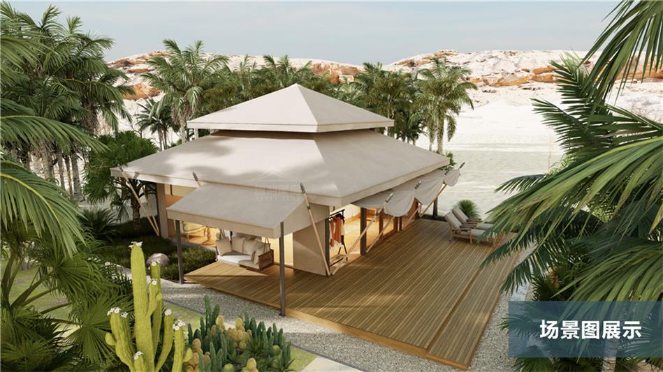 贵南县野奢帐篷露营